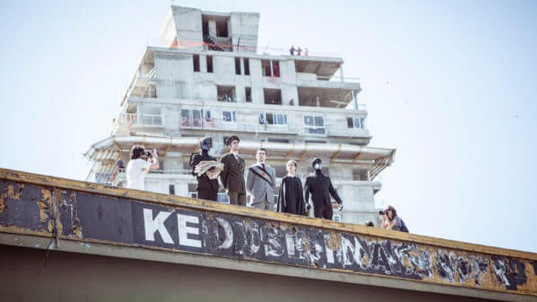 Intervención cultural sobre el Puente de Juan B. Justo y Av. Córdoba