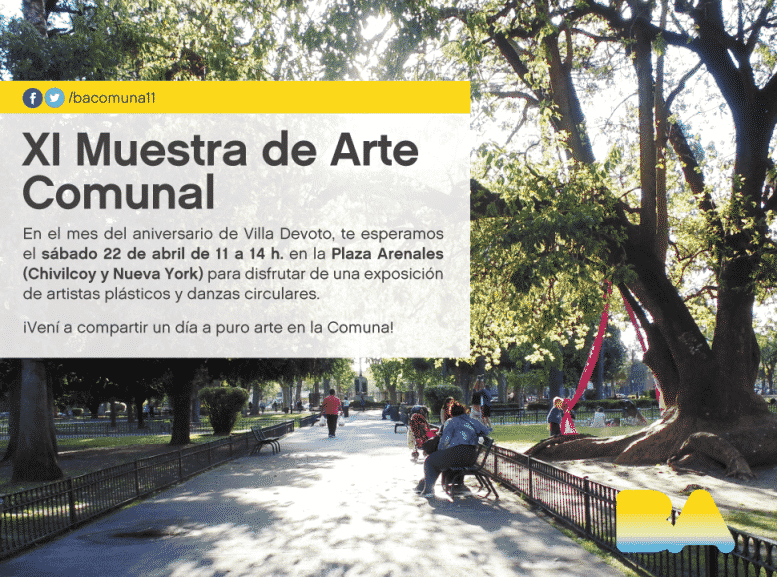 XI Muestra de Arte Comunal en Villa Devoto