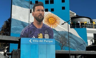 Mural Messi Villa del Parque