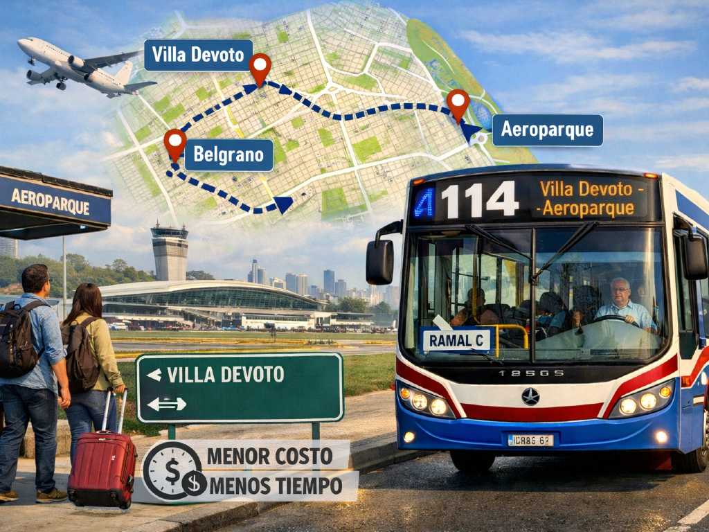 Linea 114 Villa Devoto - Aeroparque