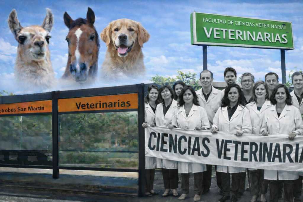 Metrobus San Martín Empedrado Veterinarias