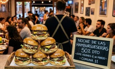 La Noche de las Hamburgueserías en Villa del Parque y Villa Devoto.