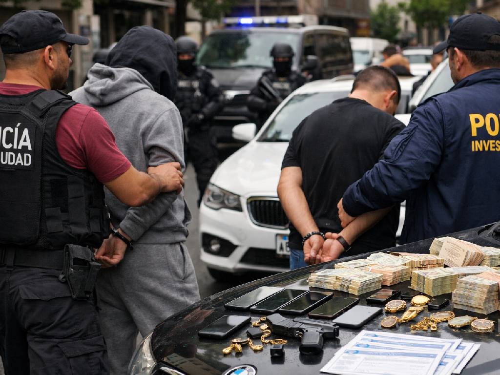 Detenidos policia de la Ciudad