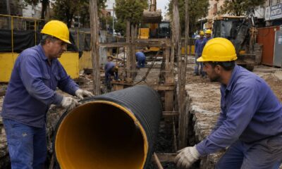 Obra pluvial comuna 11