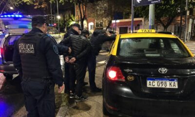 Robo Villa Devoto en taxi