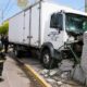 Choque camion Villa Devoto