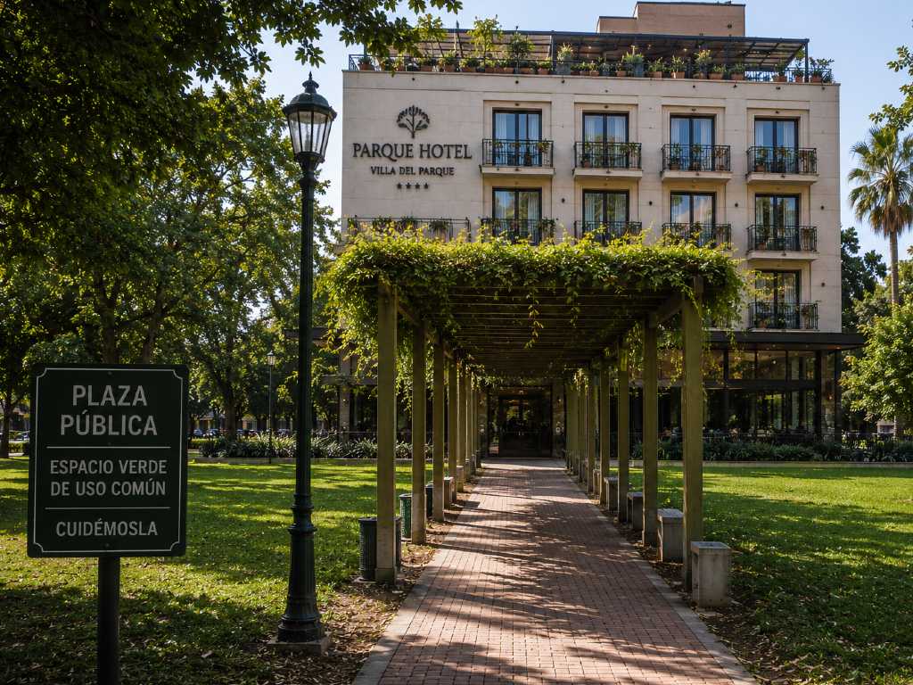 Hotel plaza Villa del Parque