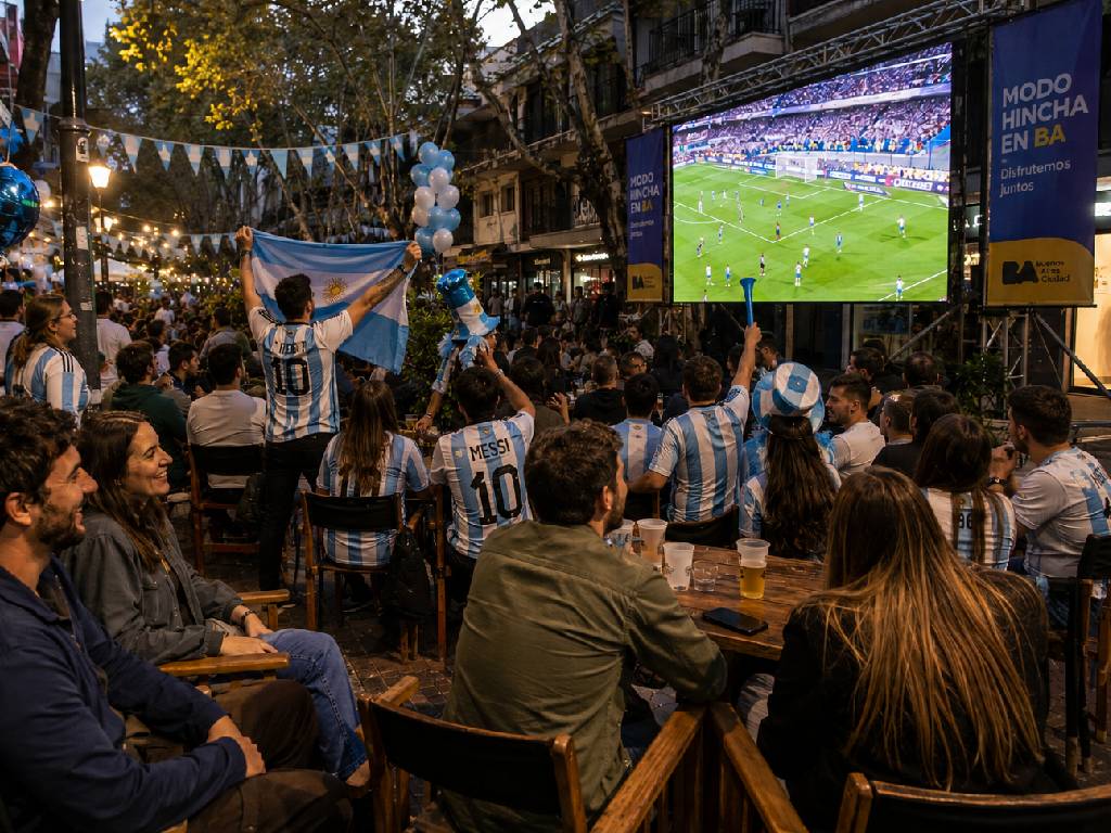 Modo hincha Mundial Villa Devoto