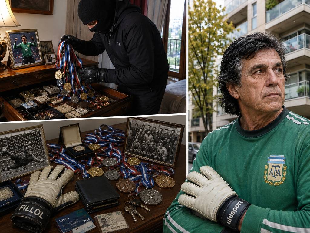 Robo pato Fillol en Villa del Parque