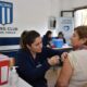 Vacuna antigripal en Racing de Villa del Parque