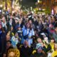 Modo hincha mundial en Villa Devoto