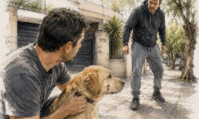 Perro atacado en Villa Devoto