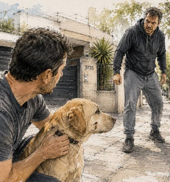 Perro atacado en Villa Devoto