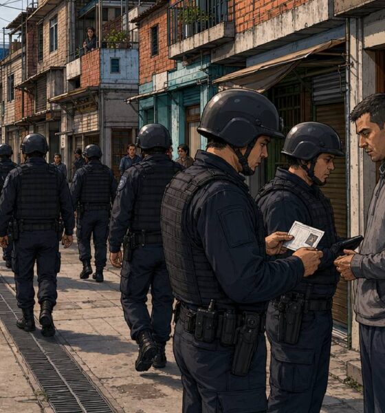Operativo en la carbonilla