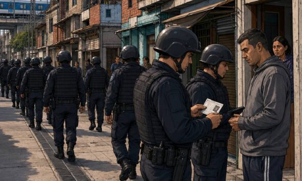Operativo en la carbonilla