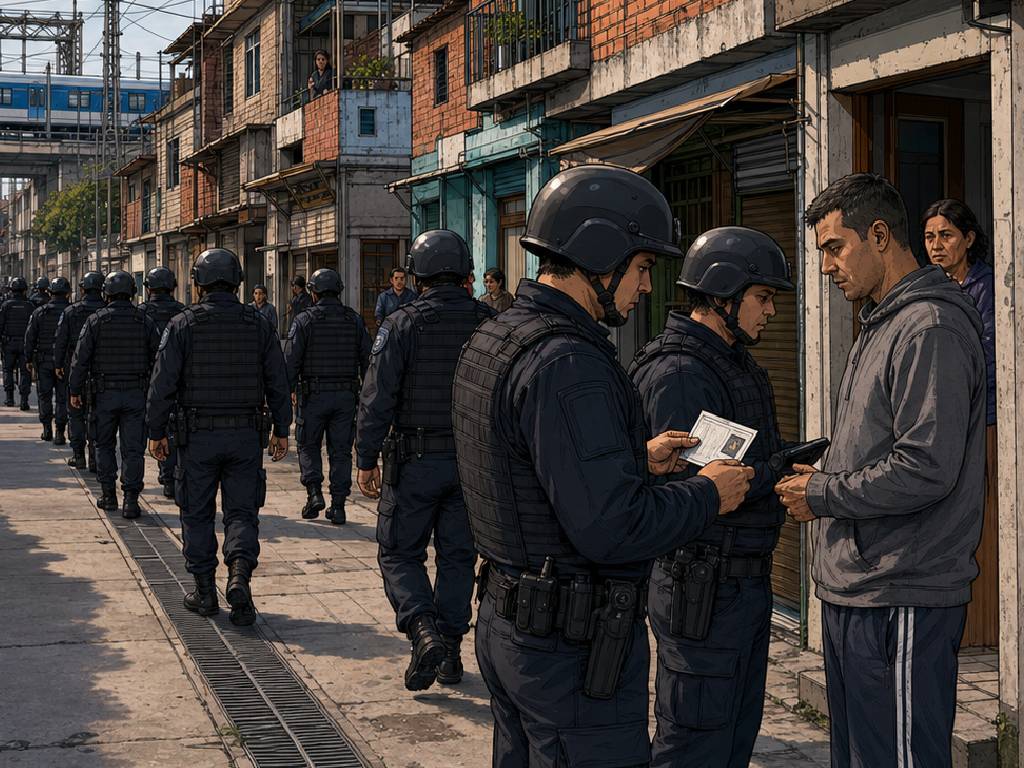 Operativo en la carbonilla
