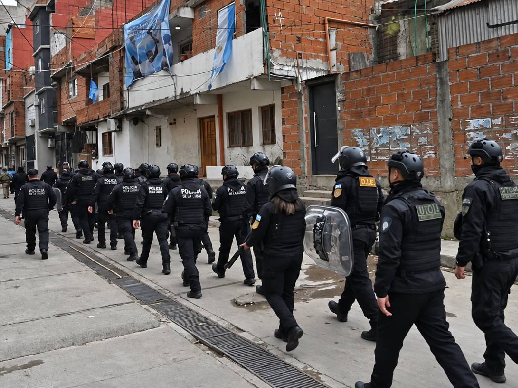 Operativo en la carbonilla