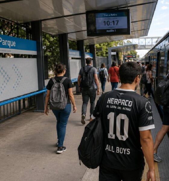 Estacion Villa del Parque tren San Martín