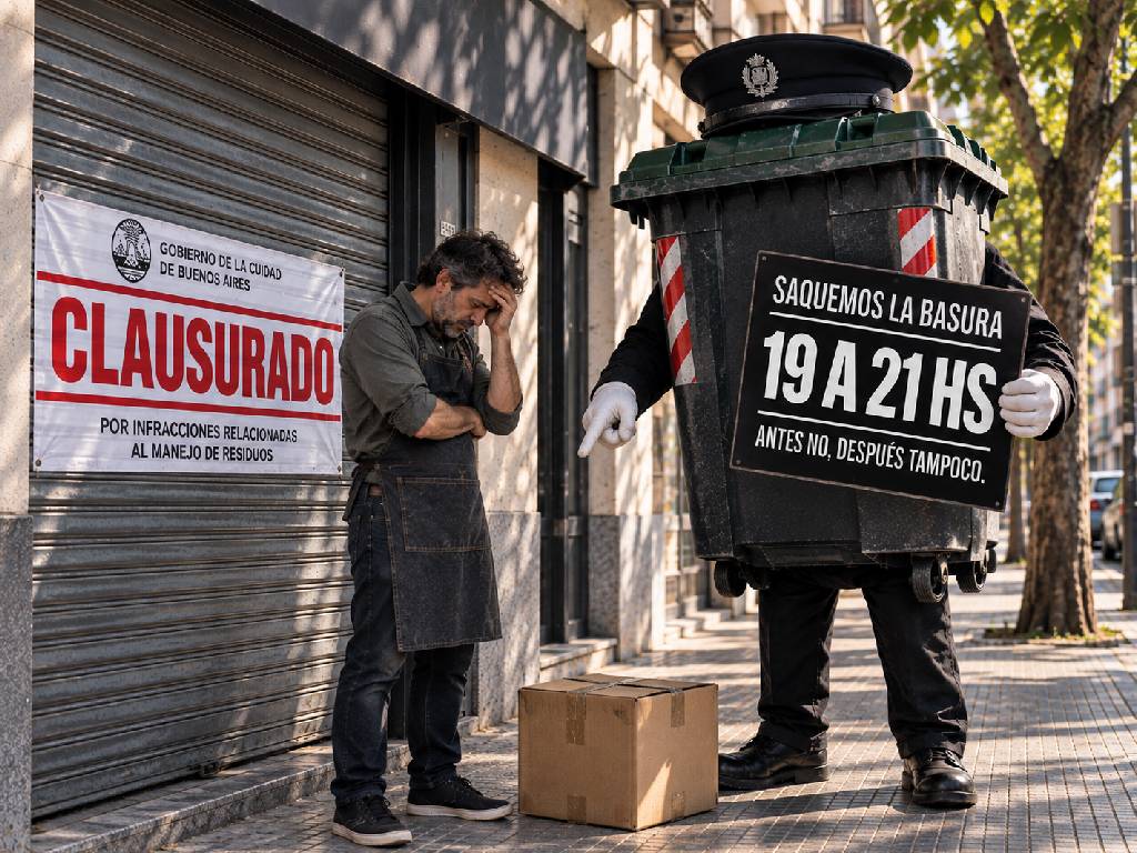 Clausura por mal manejo de de residos GCBA
