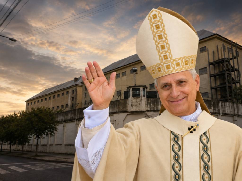 Visita del Papa a la Carcel de Devoto