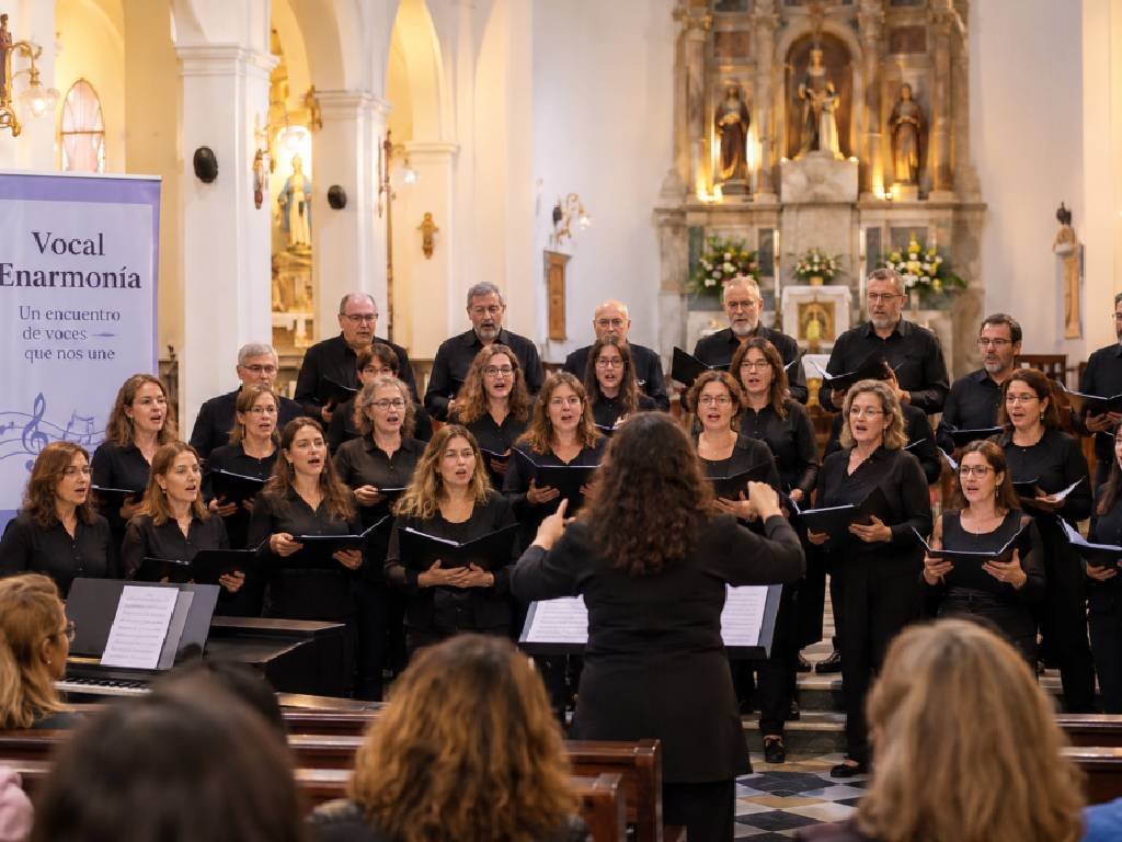 Vocal Enarmonía en parroquia Santa Ana