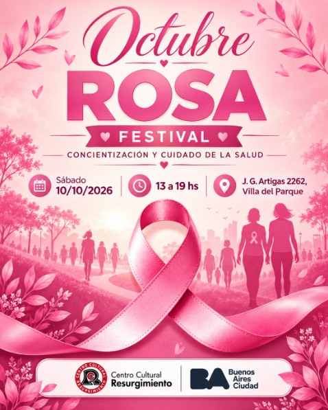 Octubre Rosa - Centro Cultural Resurgimiento