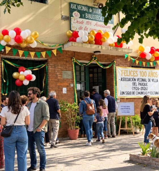 Vecinal de Villa del Parque cumple 100 años