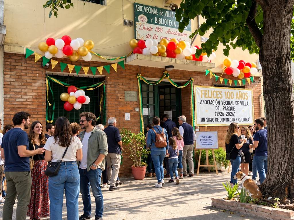 Vecinal de Villa del Parque cumple 100 años