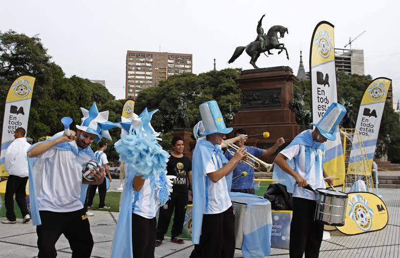 Buenos Aires empieza a palpitar el Mundial