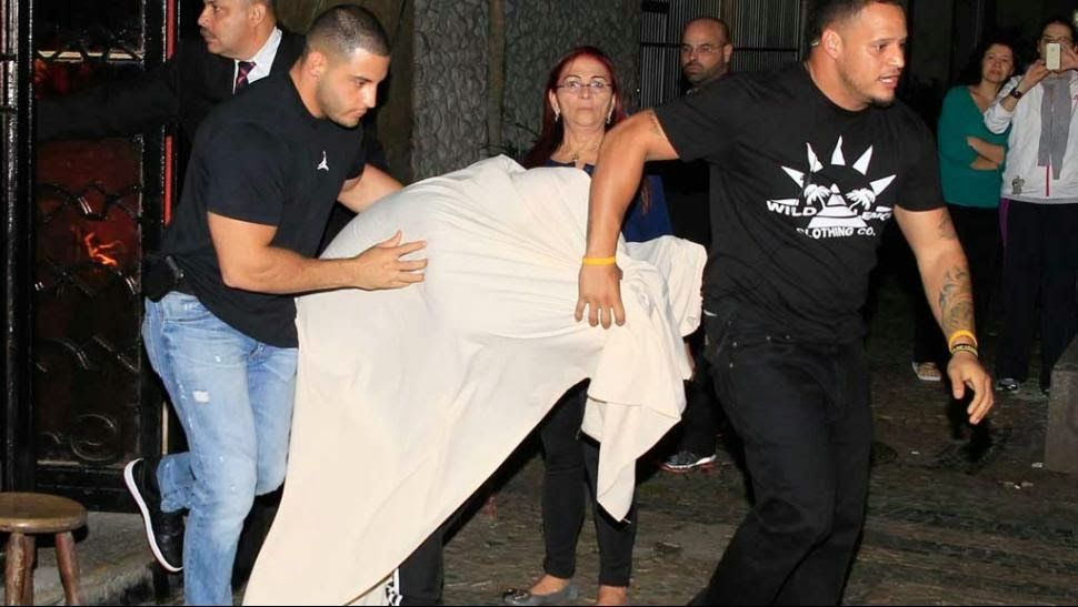 Así se retiró Justin del boliche Ink de Palermo